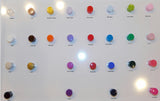 Lavender Lip Balm Tube Caps - 50 Pack