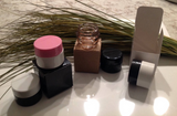 Black Lip Balm Jar Box 1.5 x 1.5 - 10 Pack