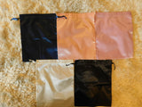 Plum Purple Extra Extra Large 12" x 15" Satin Gift Bag - 10 Pack