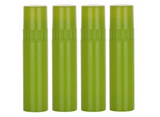 Apple Green Lip Balm Tubes with Collar Turn - 100 Pack