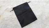 Black Extra Extra Large 12" x 15" Satin Gift Bag - 10 Pack, Wedding Gift Bag, Mother Day Gift Bag, Baby Gift Bag, Christmas Gift Bag