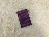 Plum Purple Extra Large 8" x 13" Satin Gift Bag - 1 Pack