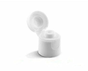 White 15-415 Flip Top Cap - 10 Pack