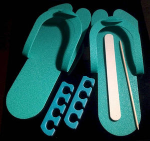 Pedicure Set - Aqua