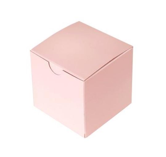 Blush Pink 2x2x2 Gift Box - 10 Pack