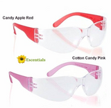 Candy Apple Red Safety Glasses - Regular
