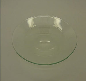 Clear 4 Inch Straight Oil Warmer Dish - 1 Pack