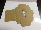 Kraft Fern Leaf Cut Out Soap Box - 5 Pack