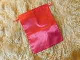 Hot Pink Extra Extra Large 12" x 15" Satin Gift Bag - 10 Pack