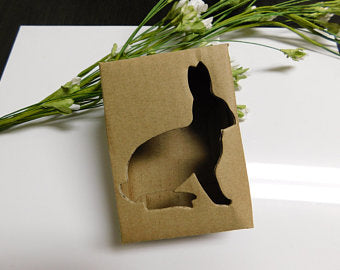 Kraft Bunny Rabbit Cut Out Soap Box - 5 Pack
