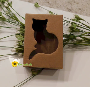 Kraft Cat Cut Out Soap Box - 25 Pack