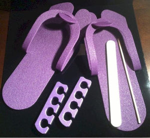 Pedicure Set - Purple
