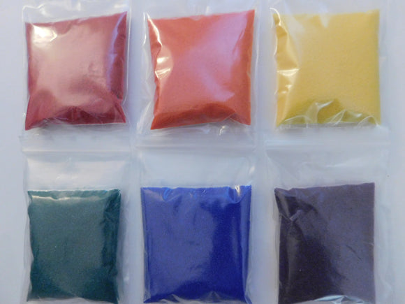 Rainbow Collection Jojoba Beads - 1 Ounce of Each Color