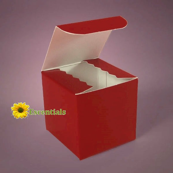 Red 2x2x2 Gift Box - 10 Pack
