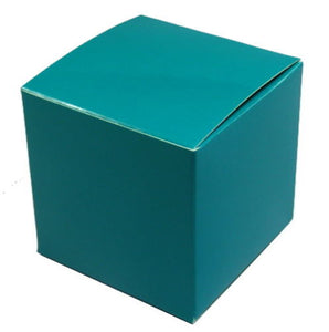 Turquoise 2x2x2 Gift Box - 10 Pack