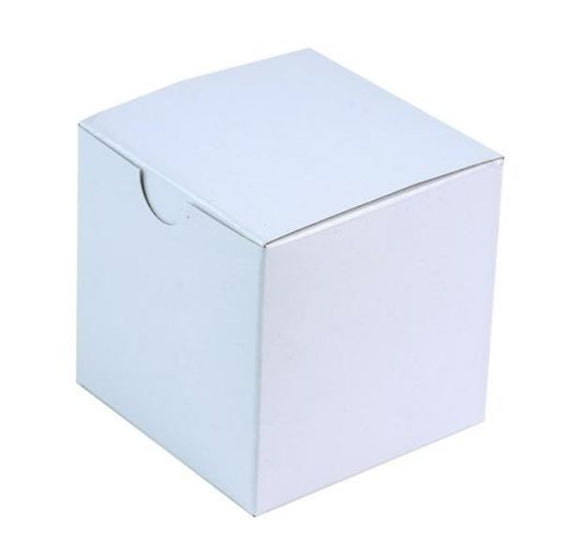 White 3x3x3 Gift Box - 10 Pack