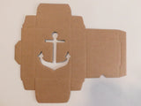 Kraft Sailor Anchor Cut Out Soap Box - 5 Pack