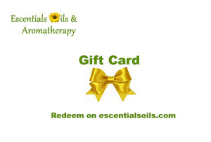 Escentials Oils and Aromatherapy E-Gift Card